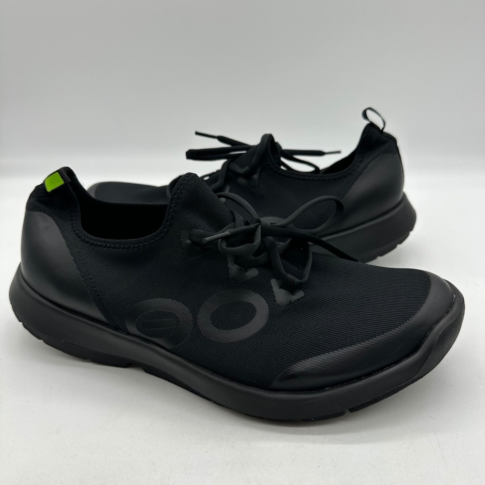 OOFOS 1012023-98 Mens Size 13 Black OOmg Sport LS Recovery Shoes Low Top Sneaker